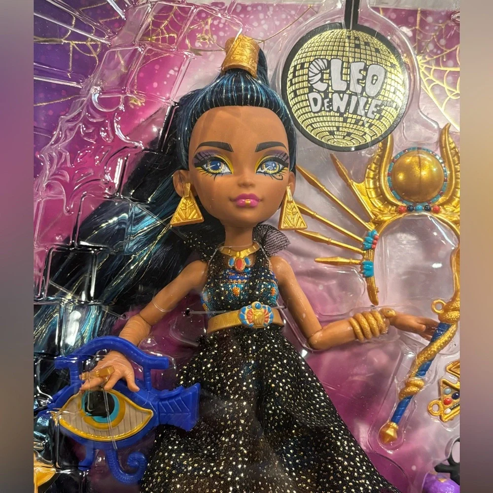 🆕 Monster High Monster Ball Cleo D’Nile Doll NIB